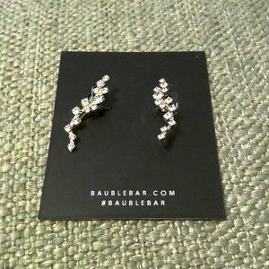 BAUBLEBAR CZ Crawler earrings